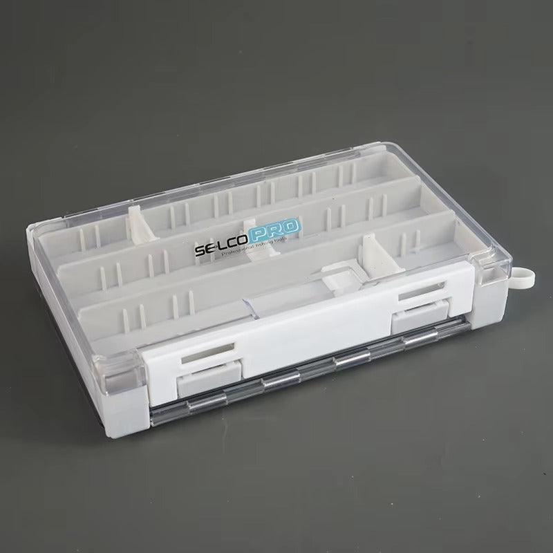 Bulk-Order Transparent Plastic Tackle Box – Waterproof (Lures/Hooks)