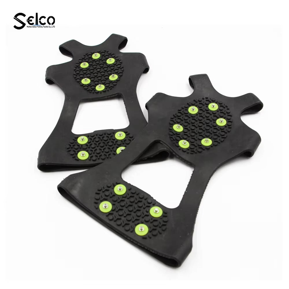 Wholesale Ice Fishing Traction Spikes – Anti-Slip Grips for Shoes/Boots