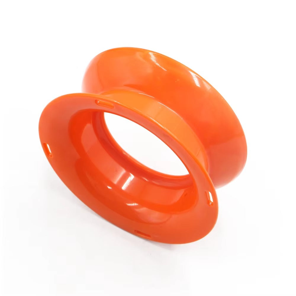 12.5cm Plastic Multi-Function Fishing Line Winder – Orange (Reel/String/Kite)