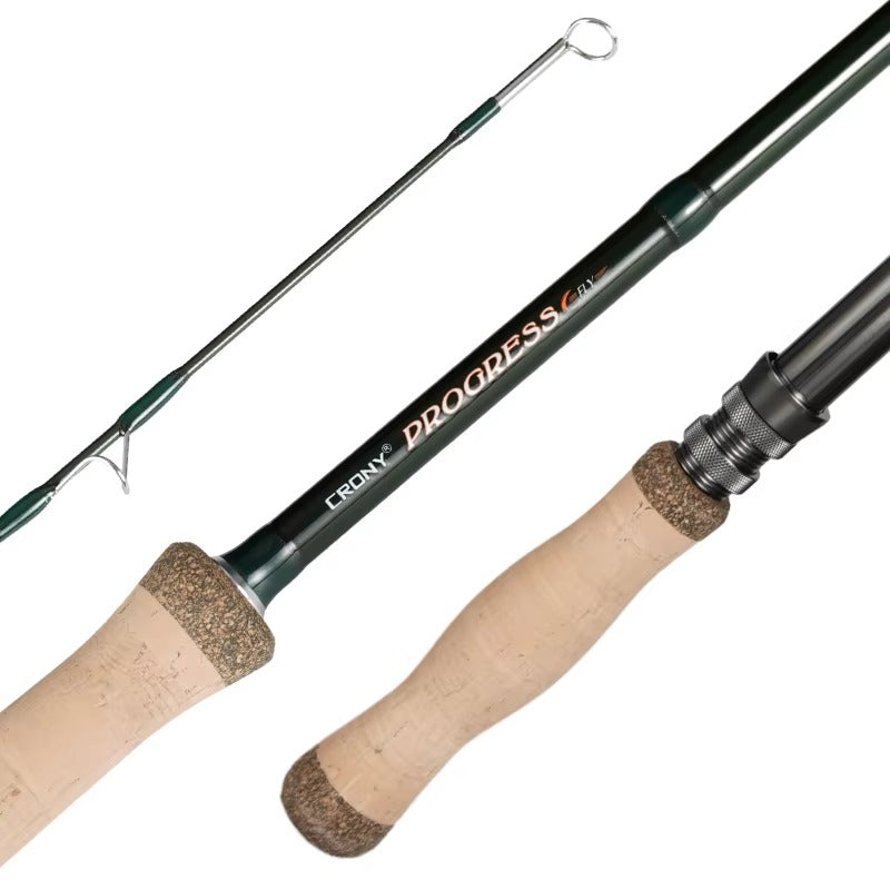 24T Carbon Freshwater Fly Fishing Rod – 4 Sections (Bass/Trout)