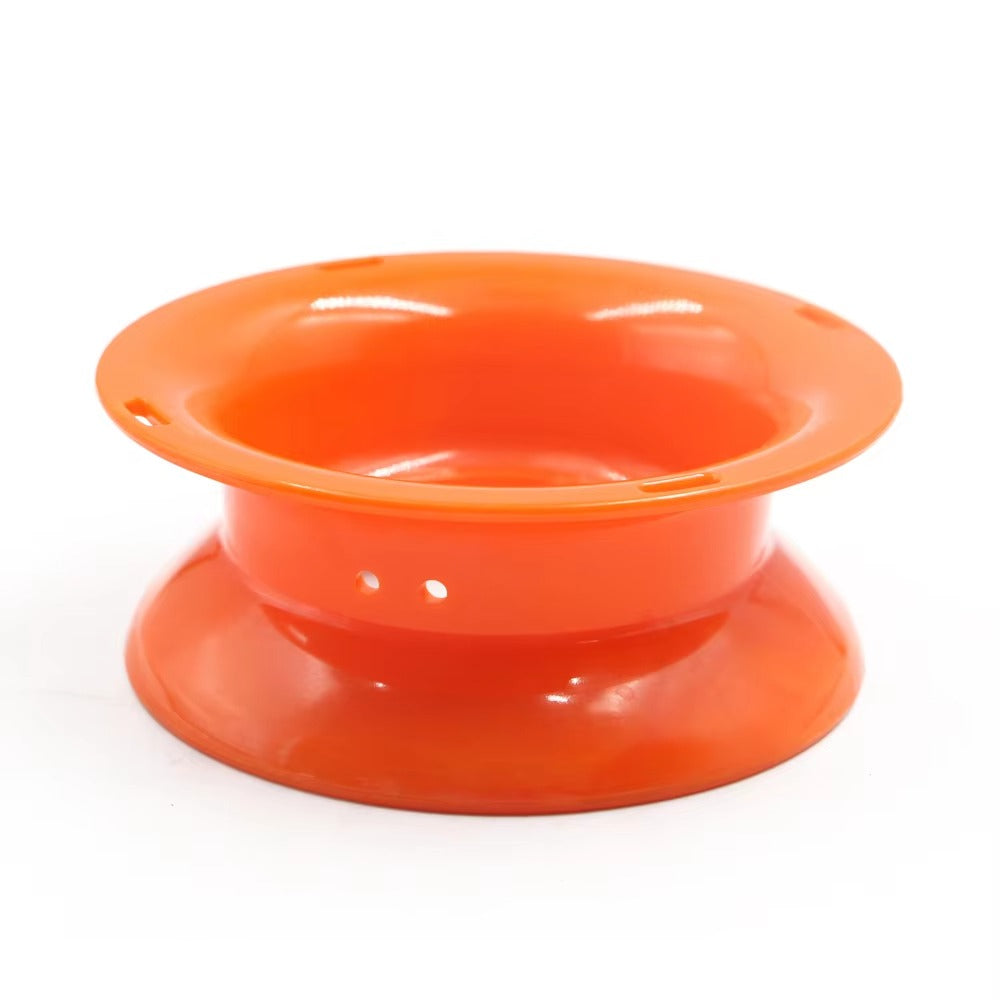12.5cm Plastic Multi-Function Fishing Line Winder – Orange (Reel/String/Kite)