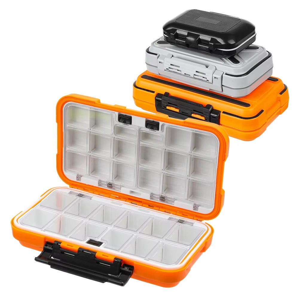 Portable Multi-Compartment ABS Tackle Box – Outdoor Fishing Gear Storage