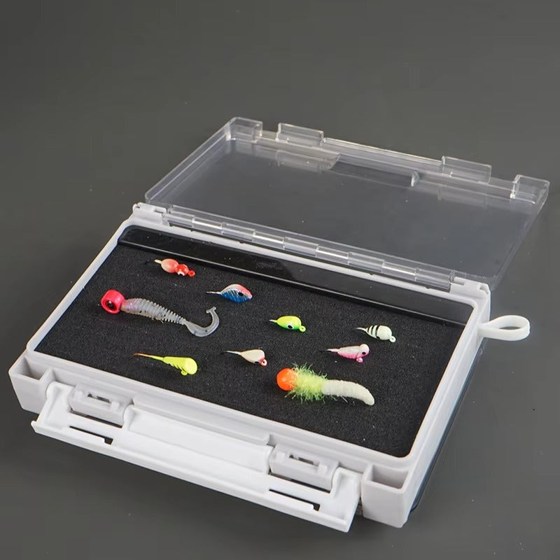 Bulk-Order Transparent Plastic Tackle Box – Waterproof (Lures/Hooks)