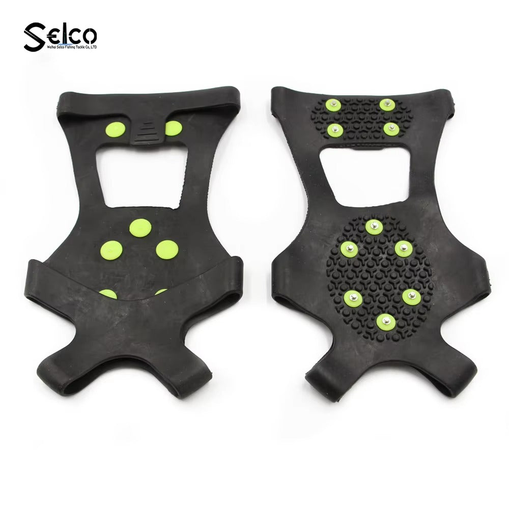 Wholesale Ice Fishing Traction Spikes – Anti-Slip Grips for Shoes/Boots