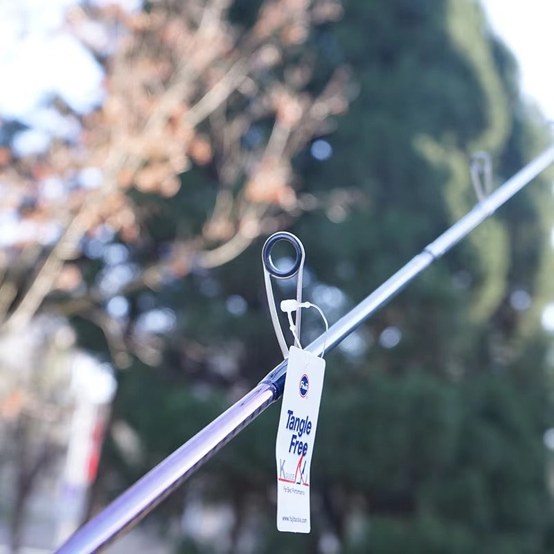 2-Piece Lightweight Carbon Fiber Fishing Rod – Spinning/Casting (Bass)