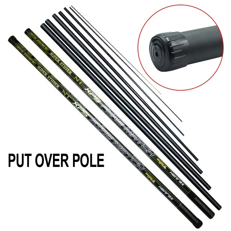 12.5m Super Stiff Professional Match Fishing Extension Pole