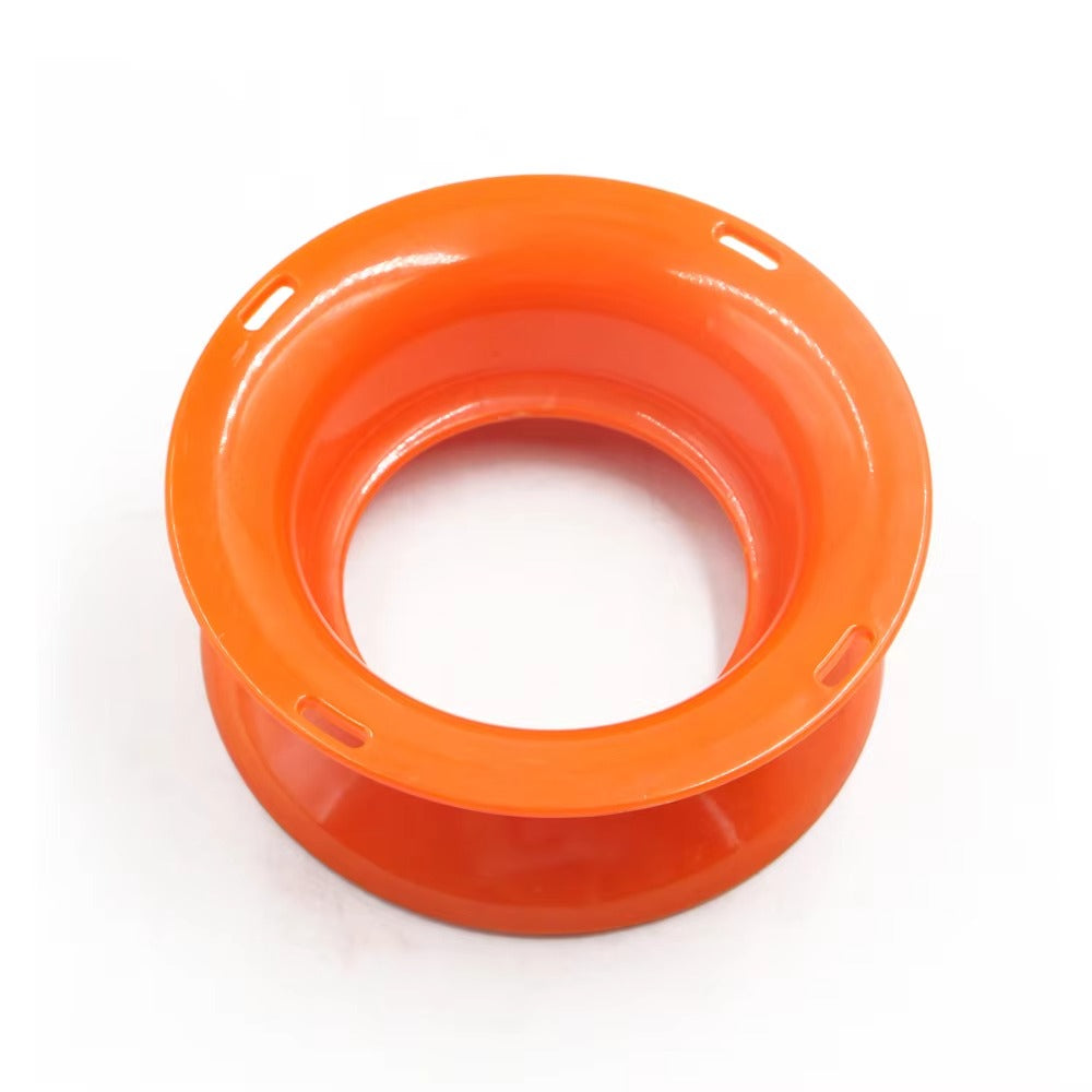 12.5cm Plastic Multi-Function Fishing Line Winder – Orange (Reel/String/Kite)