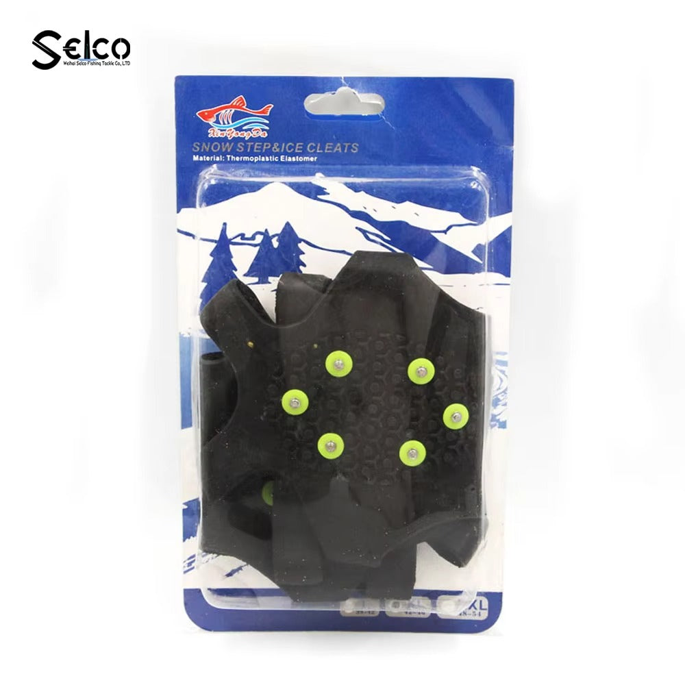 Wholesale Ice Fishing Traction Spikes – Anti-Slip Grips for Shoes/Boots
