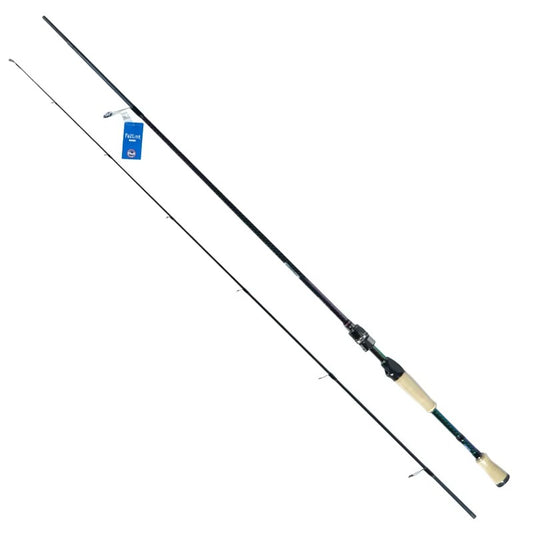 2-Piece High Modulus Carbon Fiber Spinning Rod – Lightweight, Colourful (Bass)