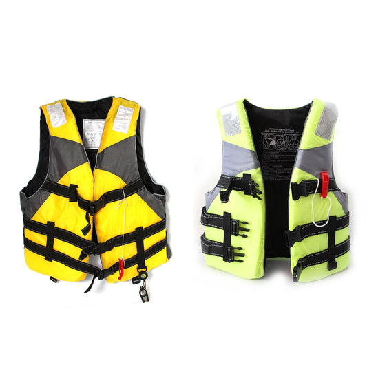 Adult 300D Oxford Cloth Life Jacket – EPE Cotton (Swimming/Boating/Surfing/Fishing)