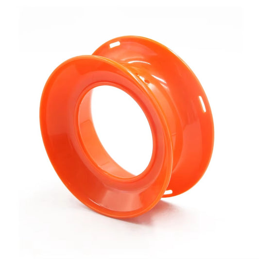 12.5cm Plastic Multi-Function Fishing Line Winder – Orange (Reel/String/Kite)