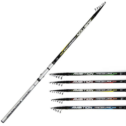 3.0m High Carbon Fiber Rock Fishing Rod – Bolognese, Hard