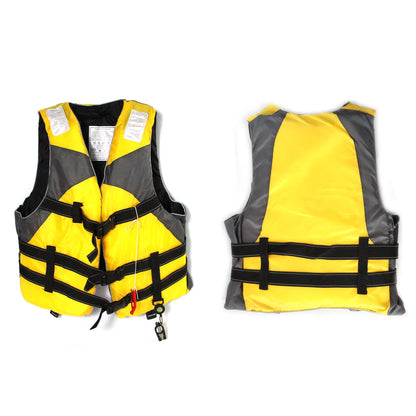 Adult 300D Oxford Cloth Life Jacket – EPE Cotton (Swimming/Boating/Surfing/Fishing)