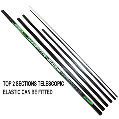 Telescopic Carp Fighter Fishing Pole – Competition/Spinning/Lure (Rivulet)