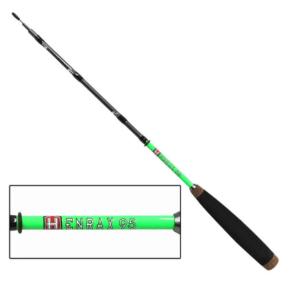 95cm Pure Carbon Ice Fishing Rod – 3-Section Telescopic