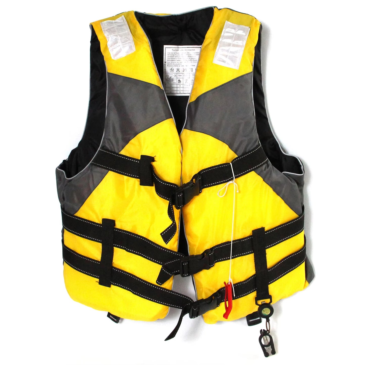 Adult 300D Oxford Cloth Life Jacket – EPE Cotton (Swimming/Boating/Surfing/Fishing)