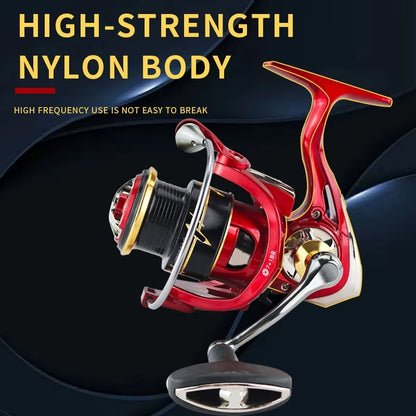 2500-3000 Series Spinning Reel – Aluminum Alloy Spool, CNC Handle