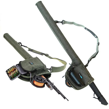 Super Light Portable Carbon Fiber Fly Fishing Combo – Rod & Reel Set