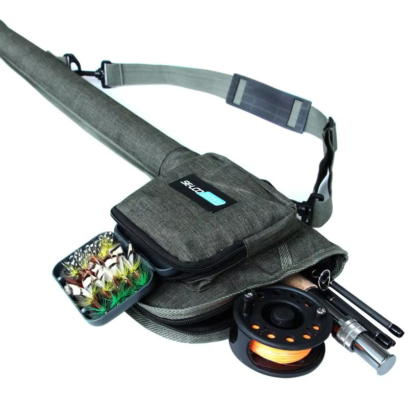 Super Light Portable Carbon Fiber Fly Fishing Combo – Rod & Reel Set