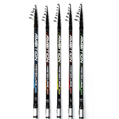 3.0m High Carbon Fiber Rock Fishing Rod – Bolognese, Hard