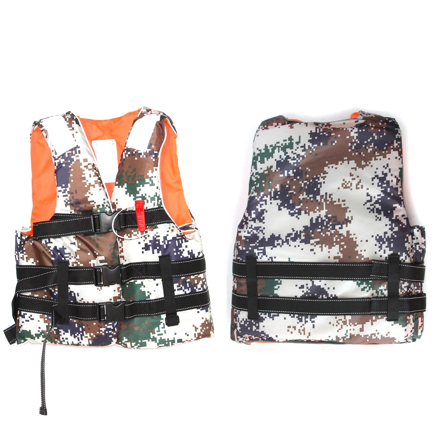 300D Oxford Cloth Life Vest – High-Quality, EPE Cotton (Adult, Sea Fishing/Swimming)